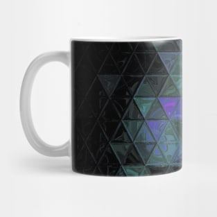 Evergreen Stained Glass Christmas Tree Mug